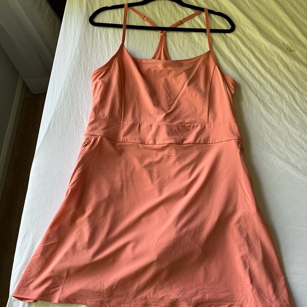 CALIA by Carrie Underwood Coral Pink Tank Dress